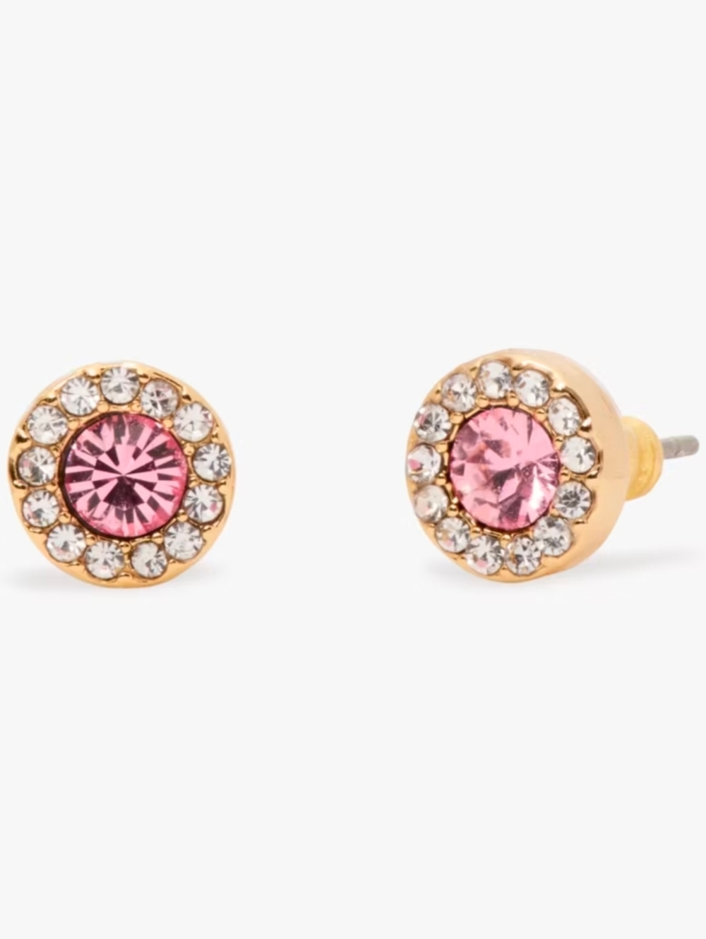 Kate Spade Halo Pave You Are A Gem Studs NWT